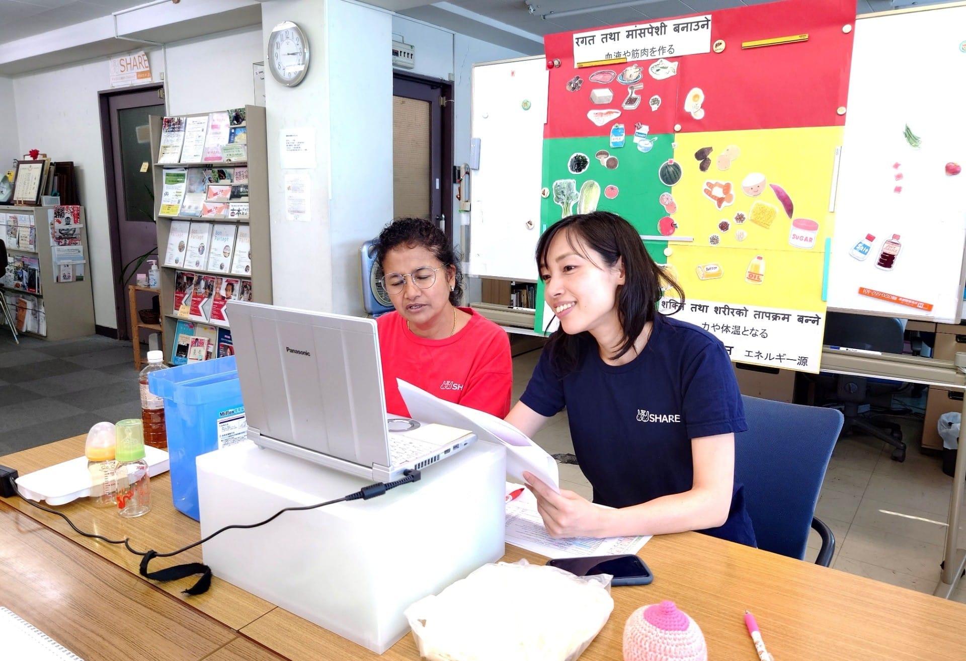 ネパール人妊婦対象の母親学級に初めて参加して